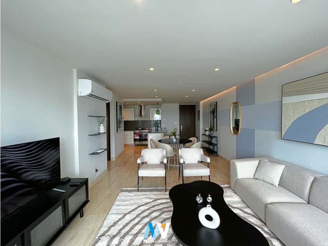 Luxury swimming pool with palm trees, sun deck at The Regent Costa del Este Panama