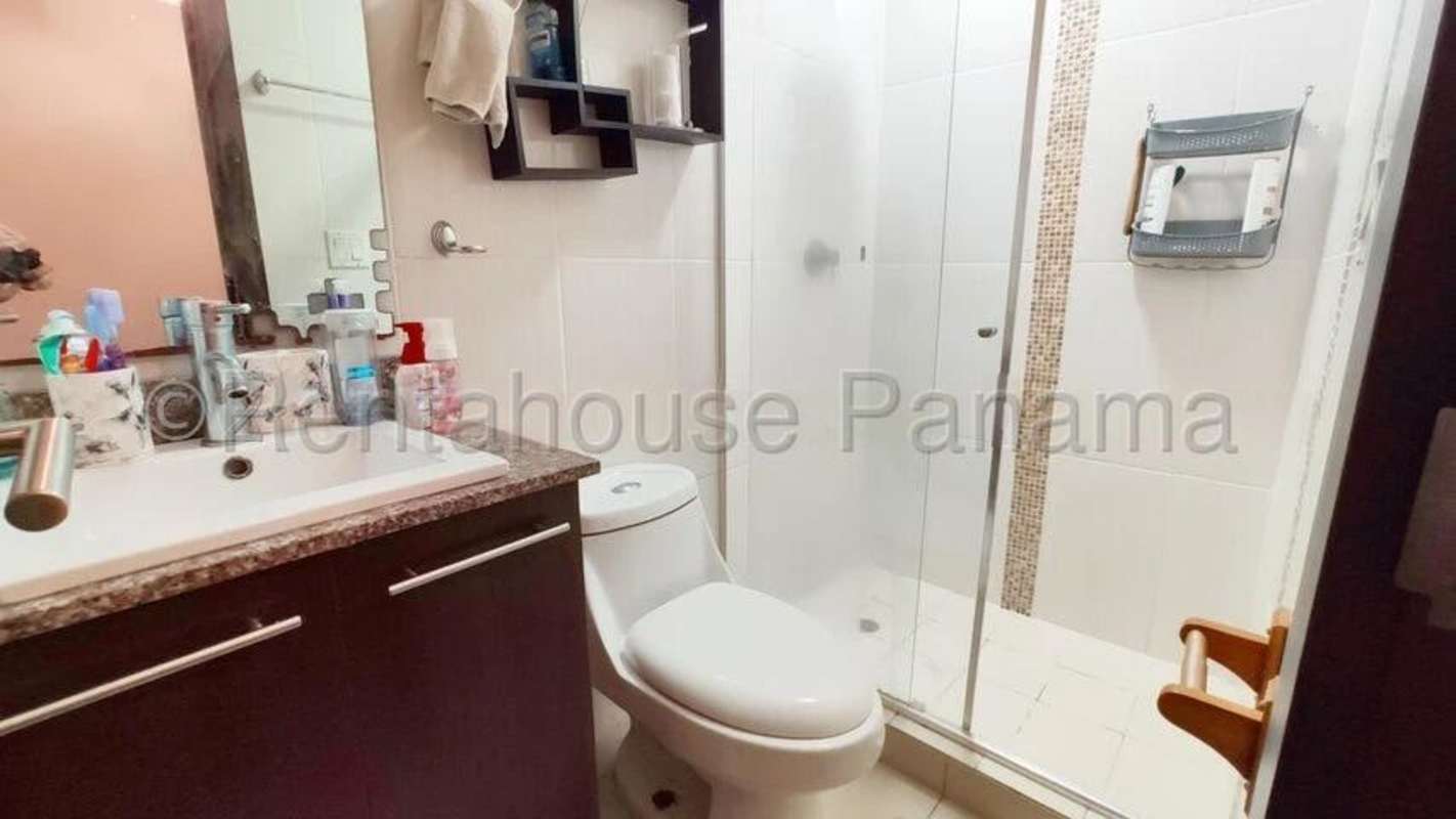 Kitchen in PH Portofino Betania with granite counters, breakfast bar, appliances Panama City