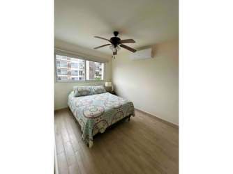 Bright secondary bedroom with large window in PH Playa Caracol Punta Chame Panama