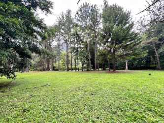 Large green wooded mountain property in secure Altos del María community Panama
