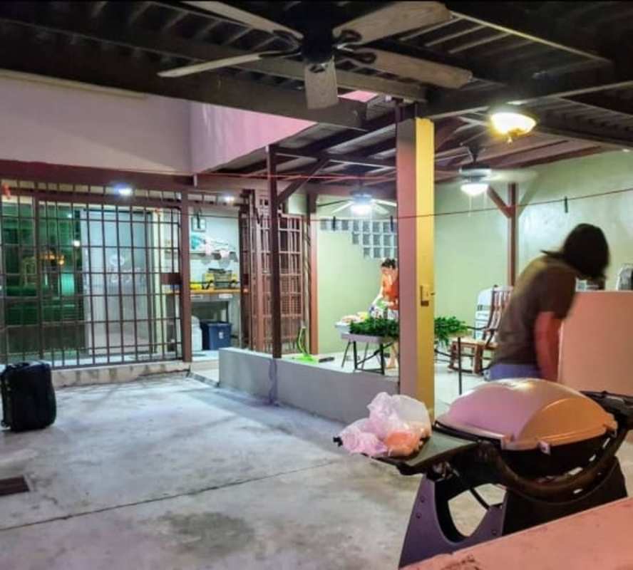 Bright bedroom with walk-in closet and large window luxury house in Clayton Panama