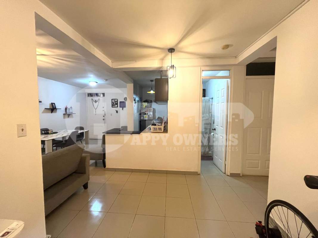 Open living dining area with balcony light ceramic tile PH Villa Natura Rio Abajo