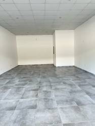 Modern commercial interior unit with tiled floor and suspended ceiling Mystic City La Chorrera Panama