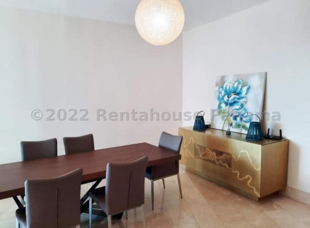 Luxury bathroom with dual vessel sinks, glass shower in Grand Tower Panama