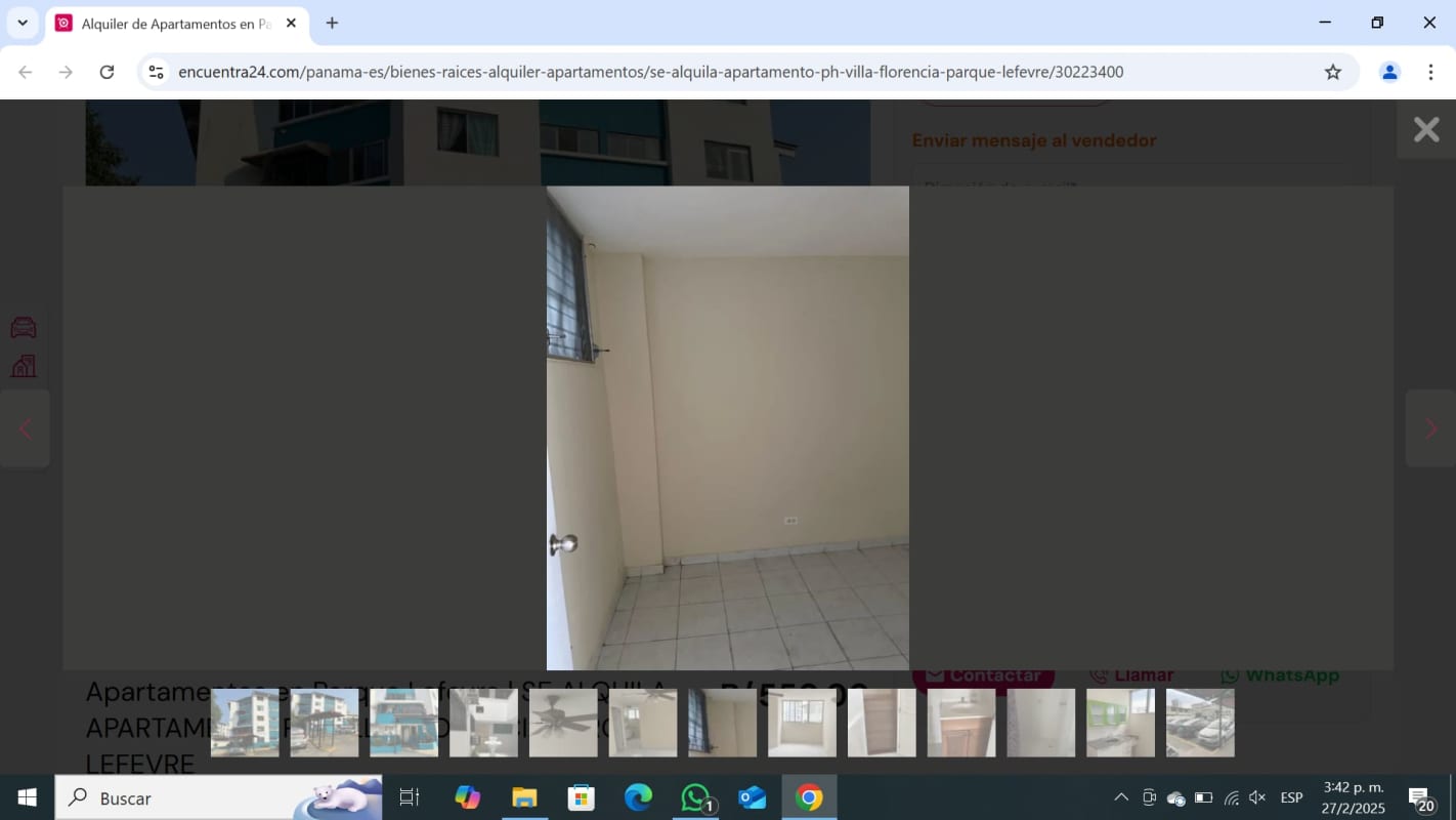 Simple kitchen with tile backsplash and cabinets in PH Villa Florencia Parque Lefevre Panama City