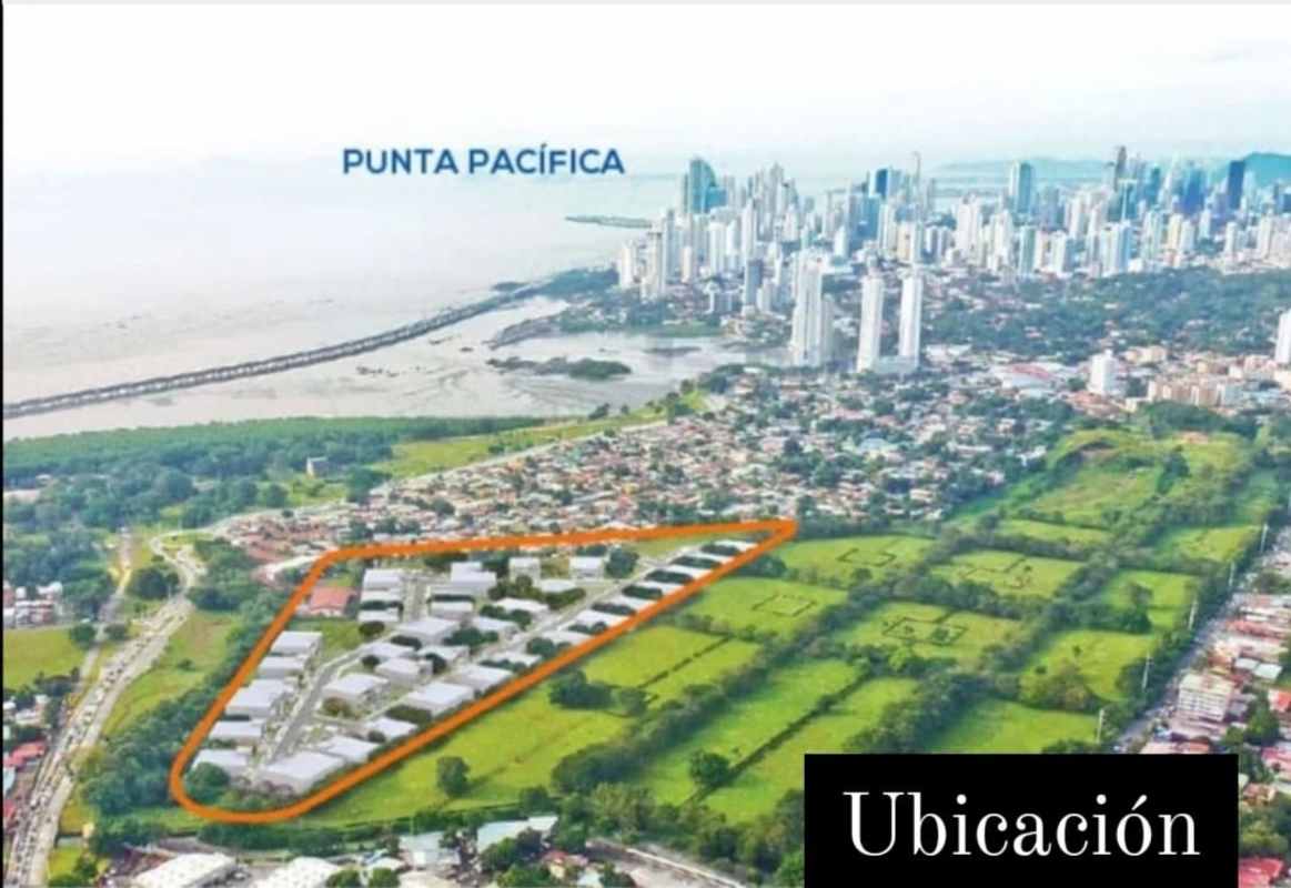 View from mid-floor apartment looking over green zones and city skyline PH Panamá Viejo Residences Panama