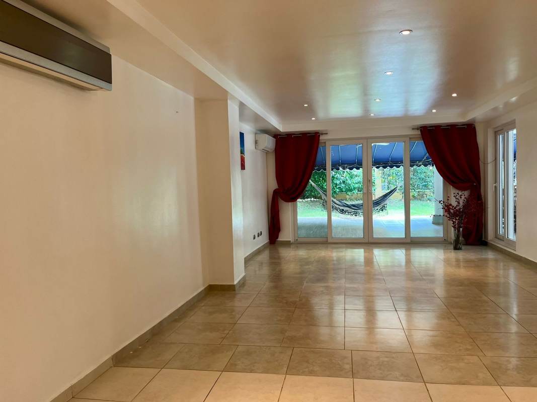 Spacious bedroom with glass doors to balcony luxury residence Clayton Camino de Cruces Panama