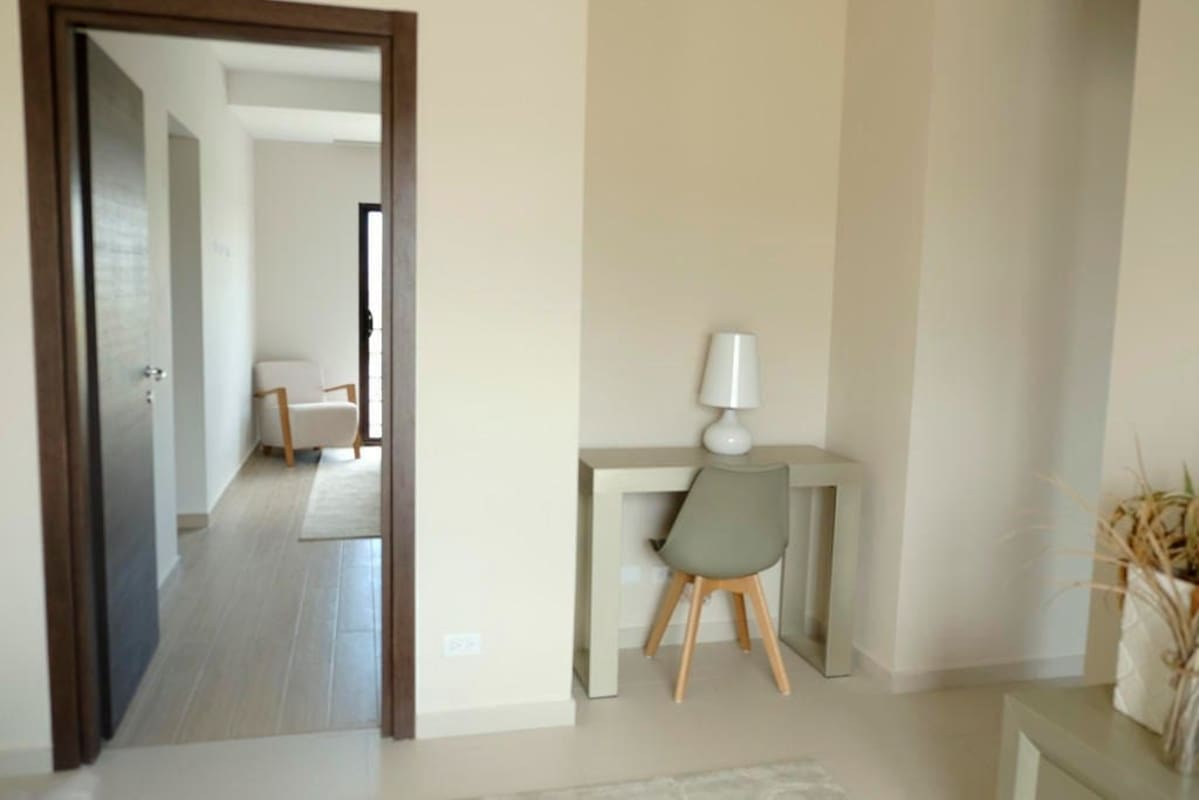 Bright bedroom with walk-in closet and access to private balcony Costa Linda