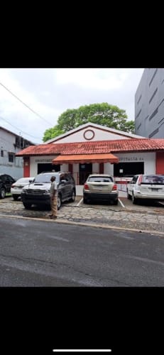 Accessible parking spot with handicap sign and gated entry commercial Rio Abajo Panama