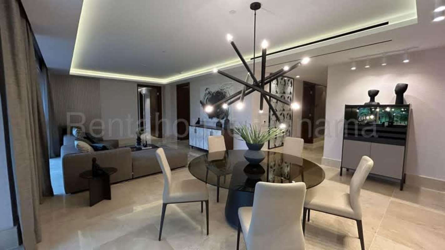 Spacious balcony with garden views Santa Maria The Reserve Panama