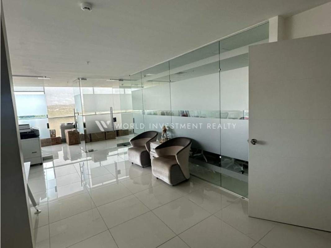 Office kitchenette with appliances in PH Top Tower Costa del Este