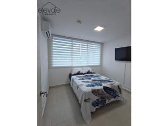 Modern bathroom with glass-enclosed shower in PH Coral Park Playa Blanca Panama