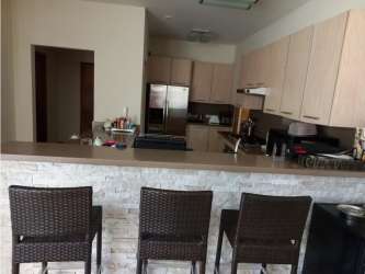 Spacious living dining room in luxury PH Bijao Residences Panama beach condo