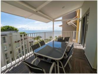 Fully equipped kitchen with modern appliances stone countertops in PH Puntarena Buenaventura Panama