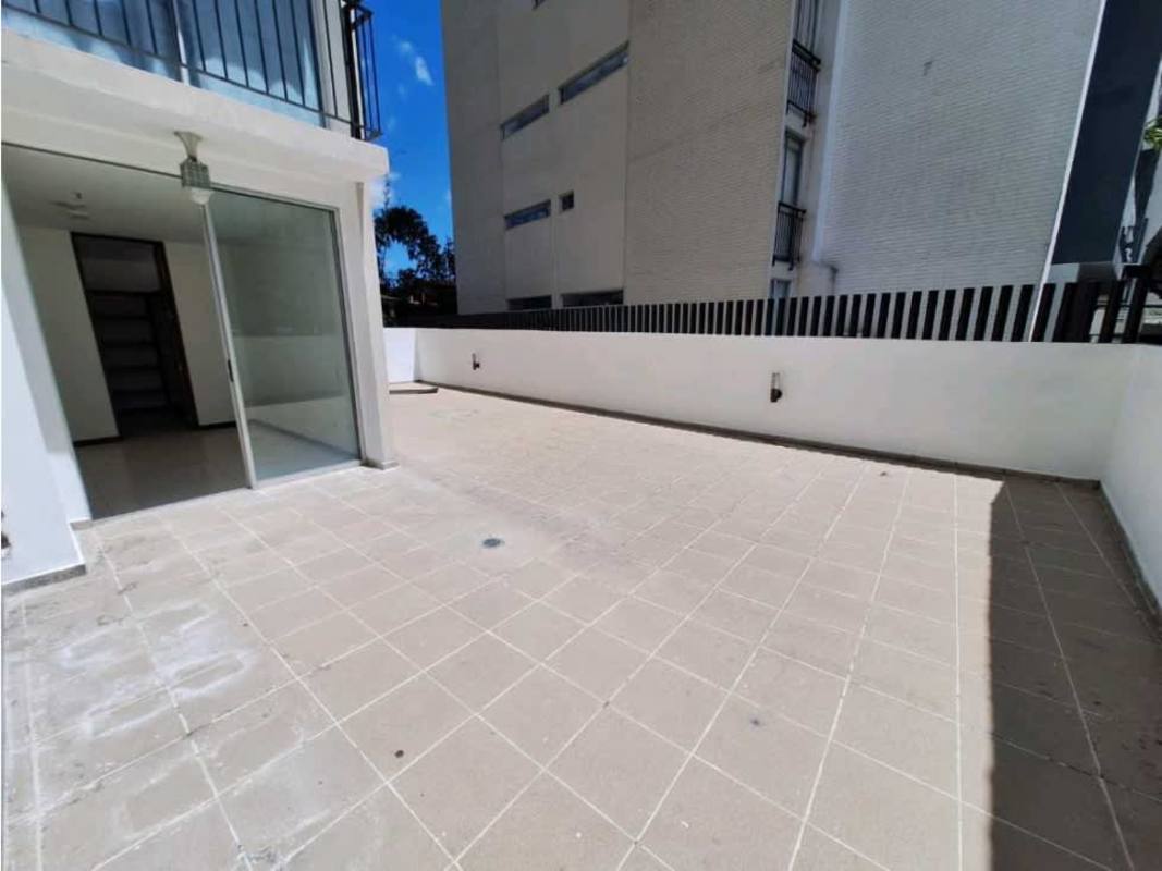 Minimalist kitchen with granite countertop in PH Alta Vista Tower Josė Domingo Espinar Panama