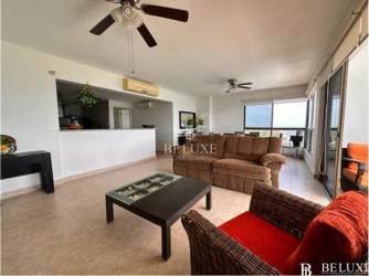 Kitchen with granite countertops and appliances at PH Biltmore Gorgona Panama