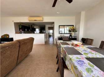 Master bedroom with ocean view and balcony access in PH Biltmore Gorgona Panama