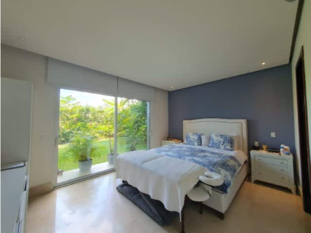 Lagoon pool, artificial beach, lush gardens at The Reserve Santa María Panama