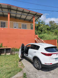 Unfurnished bedroom with window, tile floors in house for rent at Guadalupe Hills La Chorrera