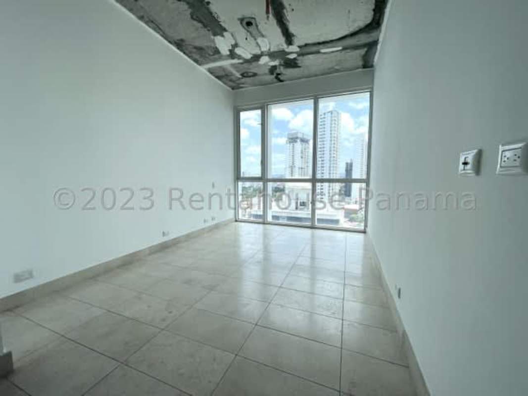 Chef's kitchen with premium cabinetry, granite countertops and large windows PH Santorini Coco del Mar Panama