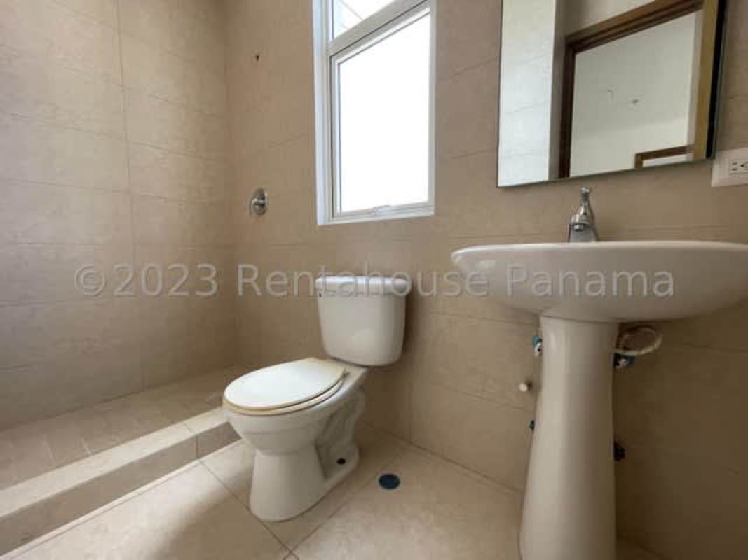 Exterior of PH Santorini high-rise luxury condo in Coco del Mar Panama City with ocean views