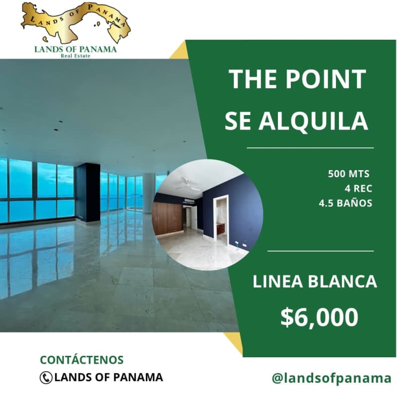 Luxury 4BR Apartment with Oceanfront Terrace at PH The Point Panama