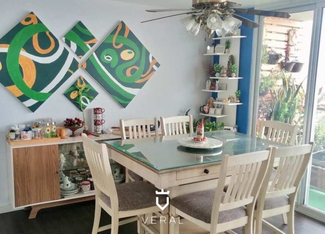 Spacious kitchen granite counters modern cabinets PH Portoalegre Villa Lucre