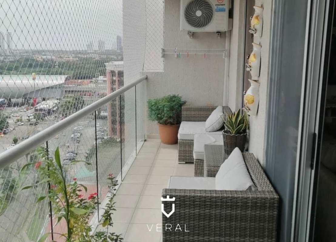 Apartment terrace with view of Villa Lucre PH Portoalegre Panama