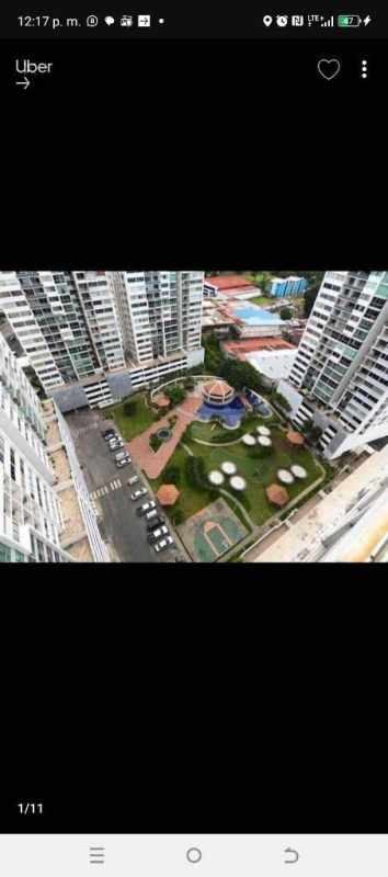 Contemporary kitchen with granite, refrigerator, stove and cabinets in PH Central Park