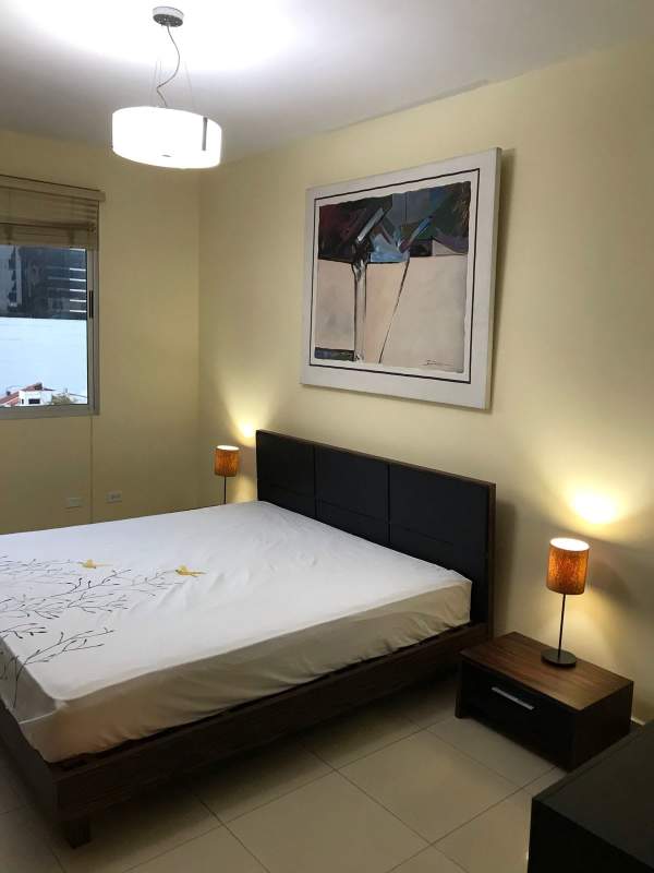 Luxury master bedroom city view Obarrio PH Galería Uno Panama