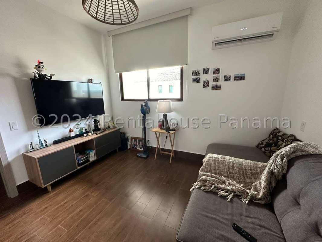 Private balcony overlooking swimming pool and gardens PH Costamare Costa Sur Panama