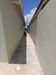Open living and dining area with tiled floors in rental home Costa Oeste Panama