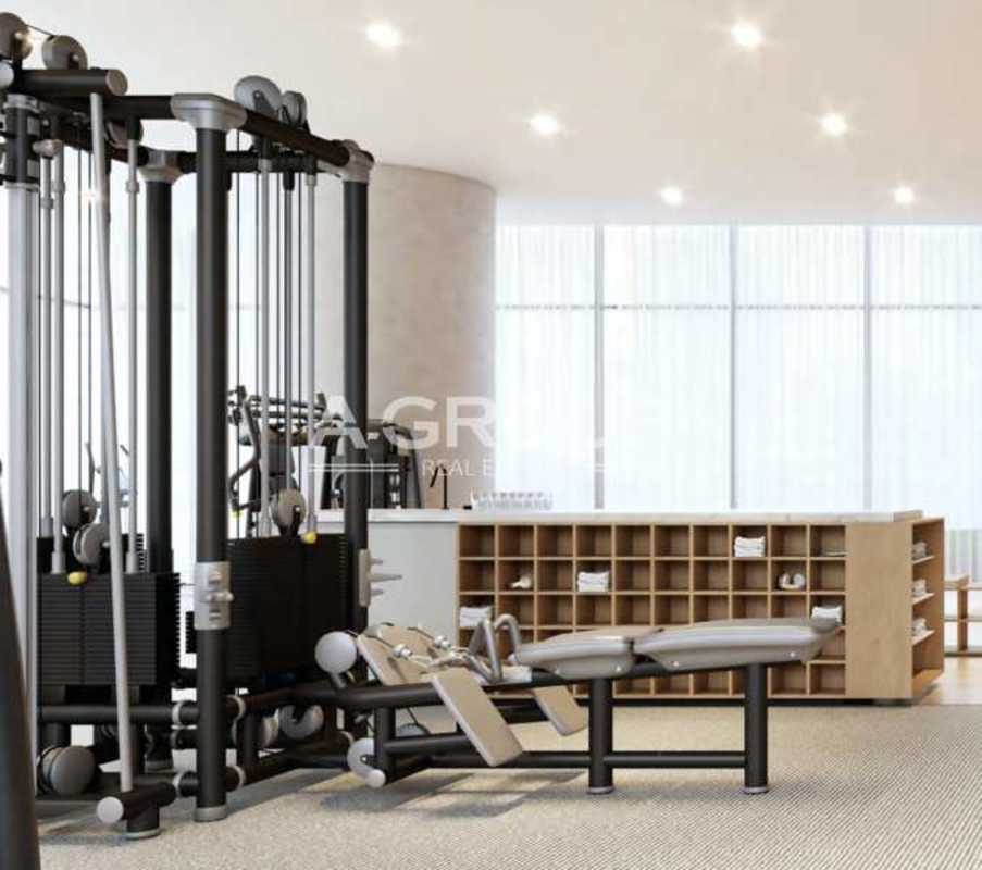Modern fitness center with large windows and equipment in PH AquaPoint