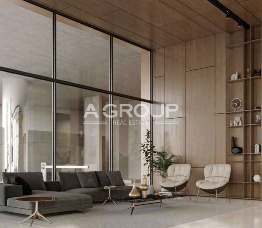 Modern indoor children's playroom multi-level with netting at AquaPoint tower Panama