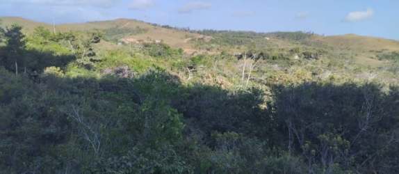Rolling hills and dense greenery at investment land Santa Cruz Penonomé Panama