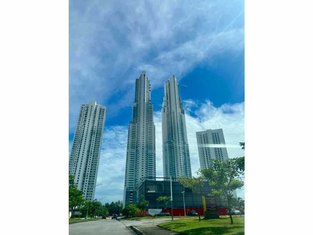 Skyscrapers skyline PH Ocean Two Costa del Este Panama City Panama