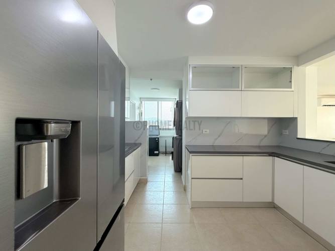 Bedroom with large window, AC, ceiling fan, ample closet space Clayton Park II Panama City