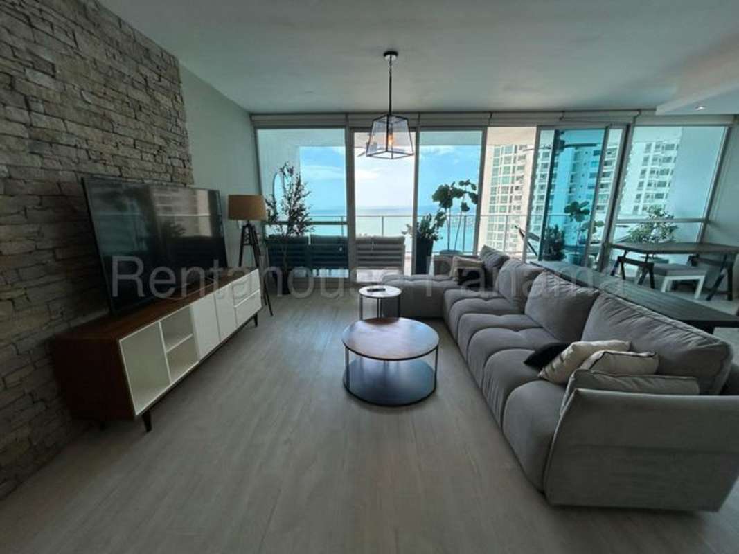 Oceanfront Furnished 2BR Apartment for Rent PH Oceanaire Punta Pacífica