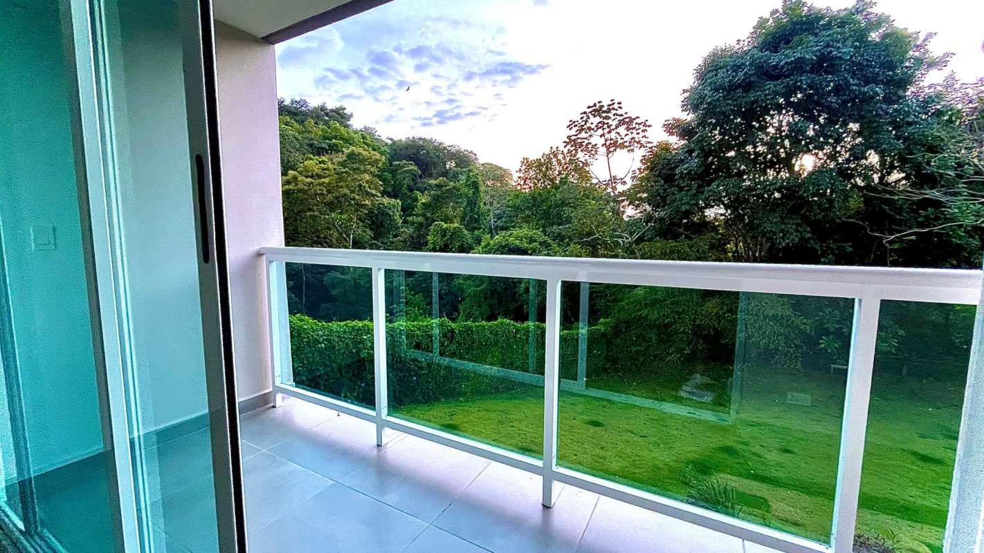 Private balcony with scenic nature view PH Forest Gate residential Clayton Panama