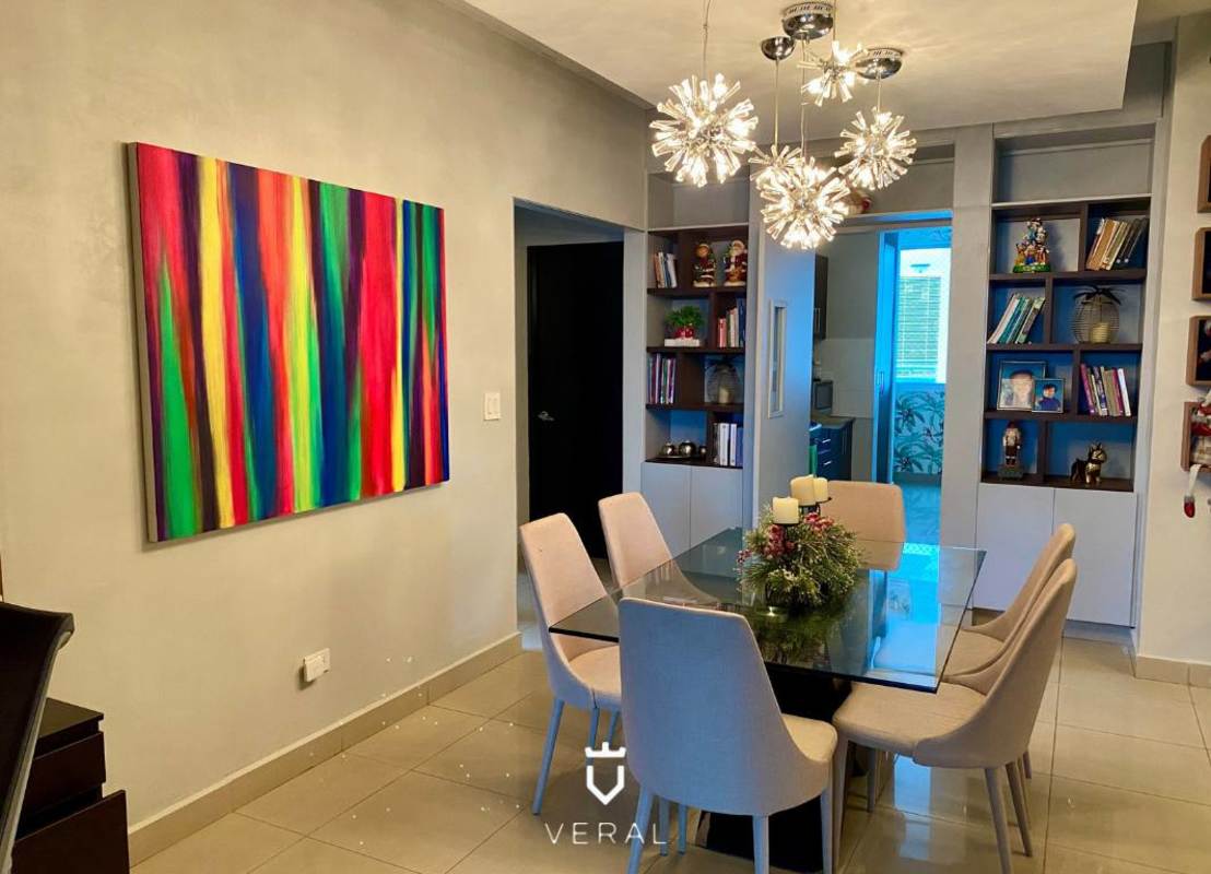 Fully equipped gym for residents at PH Galeria Uno in Obarrio Panama City