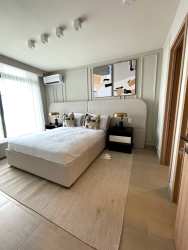 Dining room modern furniture open plan Panama Pacifico furnished house