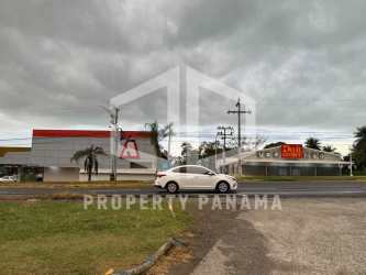 Undeveloped flat land adjacent to highway in Bugaba with commercial growth potential