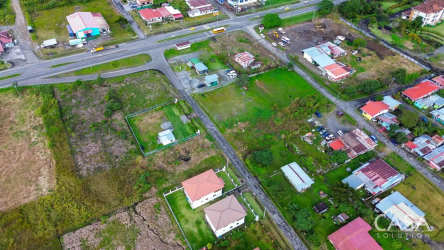 Vacant flat development lot with clear view of Volcán Barú Boquete Panama