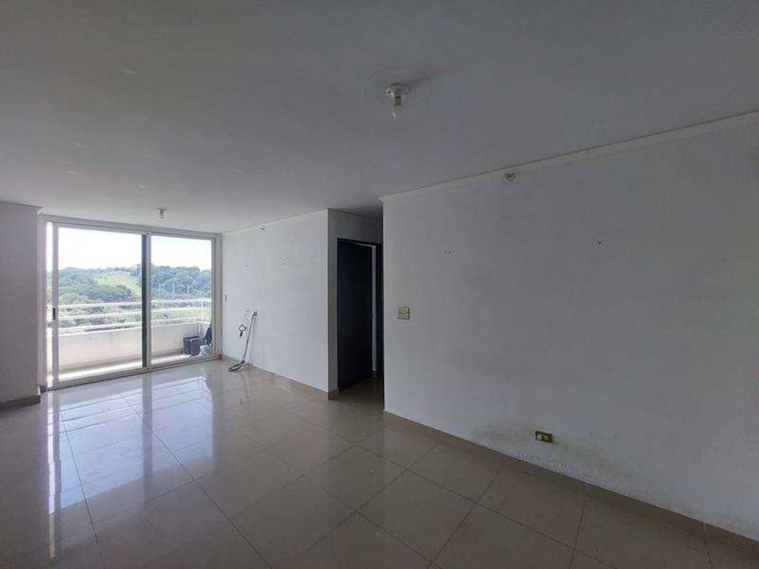 Modern kitchen with granite countertops and cabinetry in apartment for sale PH Green Park Tumba Muerto Panama