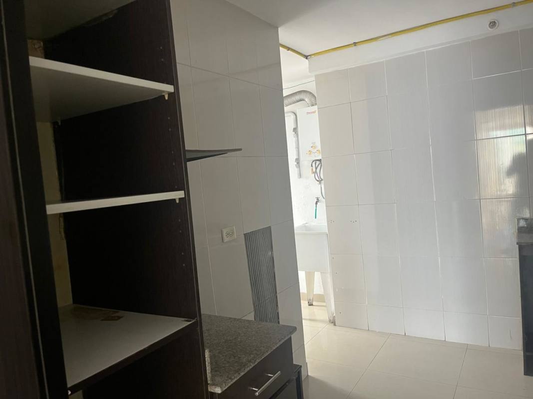 Spacious living dining room with glass doors to balcony city view Obarrio PH Miyaki