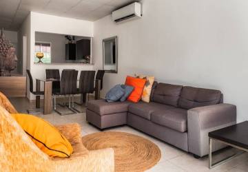 Single-story house exterior with tiled roof, porch area in Villas de Roma Arraiján Panama