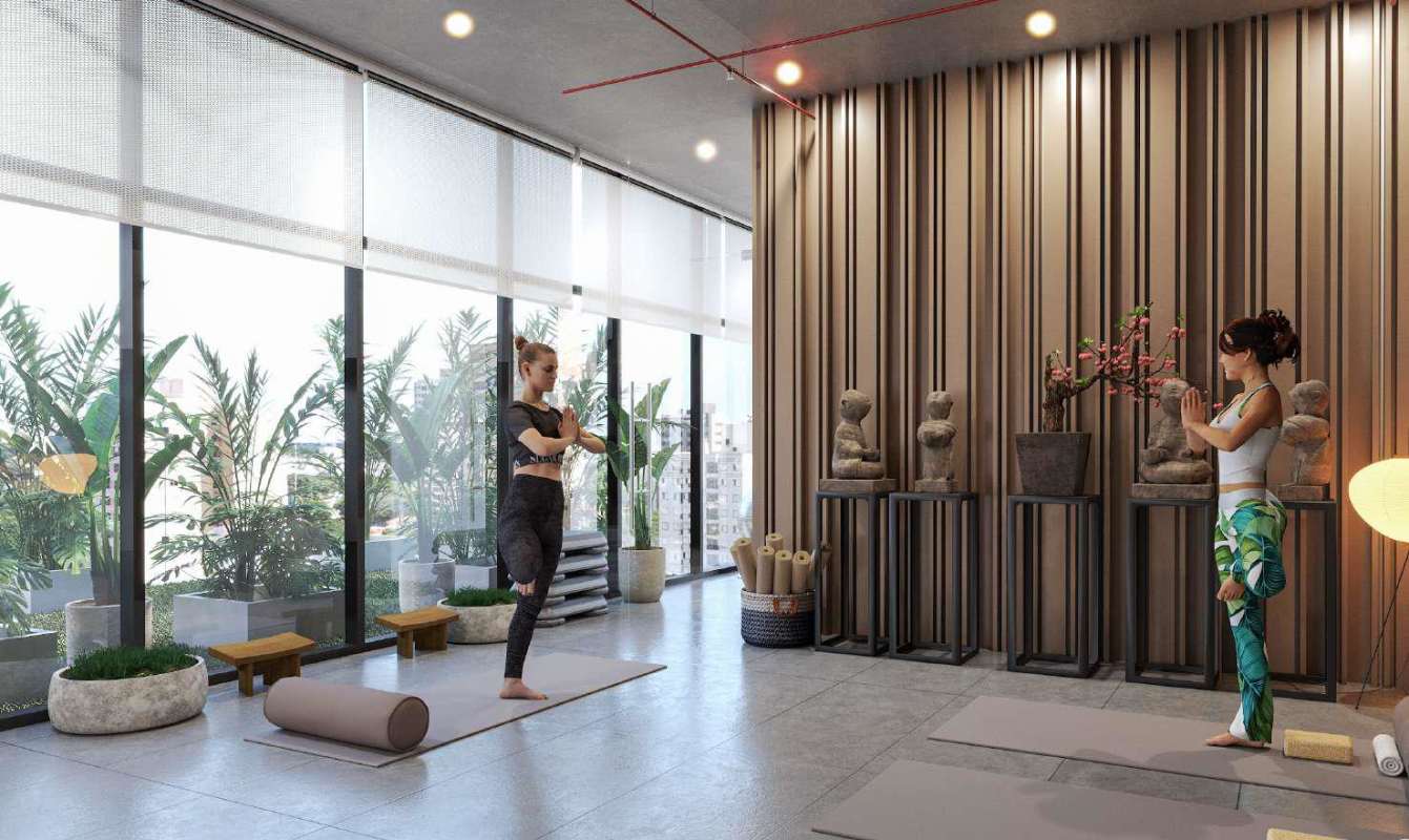 Children’s indoor playroom with toys, ball pit and colorful decor in X The Building San Francisco Panama