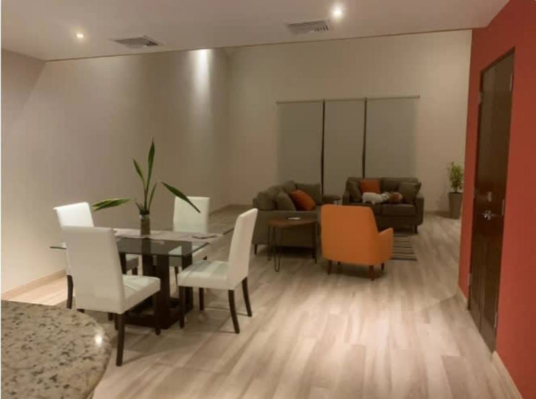 Balcony with pool and garden view loft Embassy Club Clayton Panama