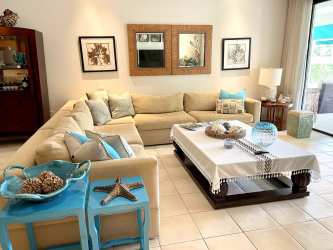 Modern dining room elegant finishes Casa Real condo Buenaventura Golf Beach Resort Panama