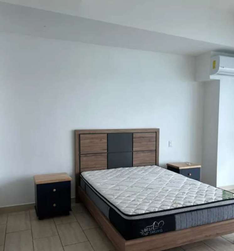 Ocean-facing balcony view overlooking city skyline at PH Grand Tower Punta Pacífica